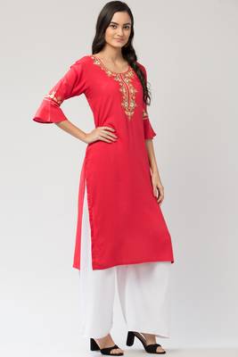 MRC Women's Embroidered Kurti 5