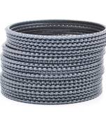 Grey bangles-and-bracelets