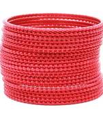 Red bangles-and-bracelets