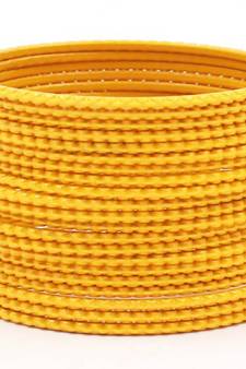 Yellow bangles-and-bracelets