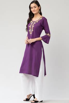 MRC Women's Embroidered Kurti 3