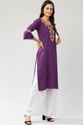 MRC Women's Embroidered Kurti 4