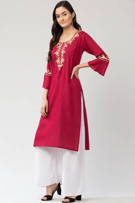 MRC Women's Embroidered Kurti 3
