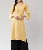 MRC Women's Embroidered Kurti