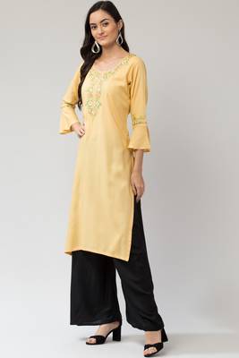MRC Women's Embroidered Kurti 4