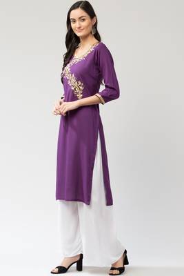 MRC Women's Embroidered Kurti 3