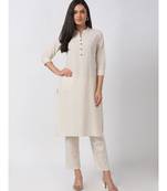 Ethnicity Polyester Blend Straight Men Peach Kp Set