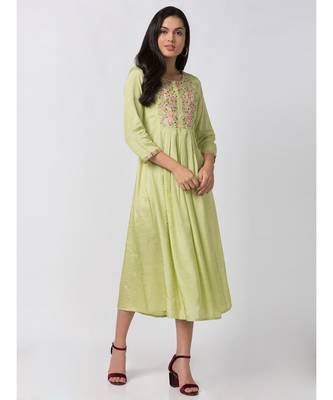 Ethnicity Polyester Straight Men Blue Kurta 3
