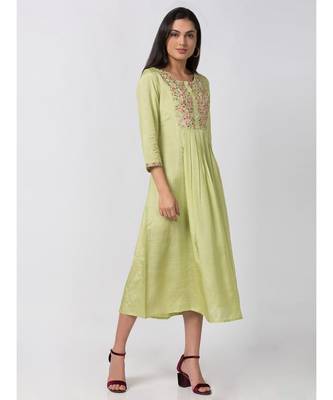 Ethnicity Polyester Straight Men Blue Kurta 4