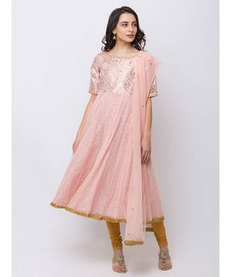 Ethnicity Polyester Straight womMen Teal Kurta 2