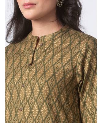 Nylangan Crimson Abha Style Kurta Dress 4