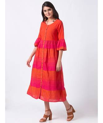 Nylangan Frost Green Functional Kurta Dress 3