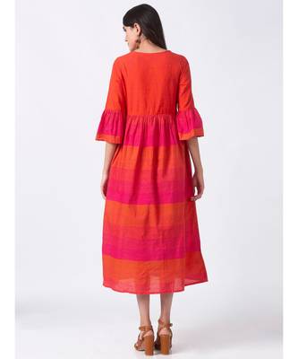 Nylangan Frost Green Functional Kurta Dress 5