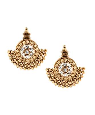 Gold Plated Designer necklaces with earings 3