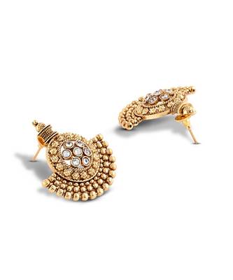 Gold Plated Designer necklaces with earings 4