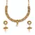 Gold Plated Designer necklaces with earings