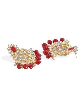 Gold Plated Stone Studded Designer Choker Set 5