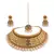 Gold Plated Stone Studded Traditional  Choker Set