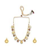 Gold Plated Traditional Necklace Set