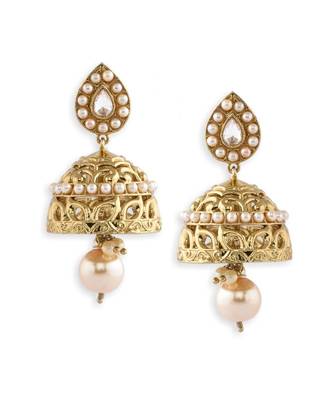 Gold Plated Traditional Jhumki 2