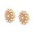 Kundan Studded Flower Stone Studs