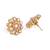 Kundan Studded Flower Stone Studs