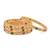 Gold Plated Stone Studded 4Pc Bangles
