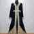 Black Moroccan Kaftan With Sun-proof hijab