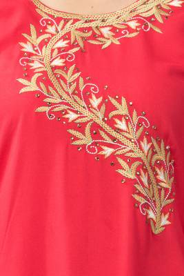 MRC Women's Rayon Embroidered Kurti 5