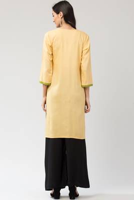 MRC Women's Neck Embroidered Kurti 2