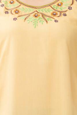 MRC Women's Neck Embroidered Kurti 5