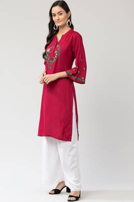 MRC Women's Embroidered Kurti 3