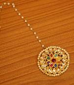 Multicolor maang-tikka