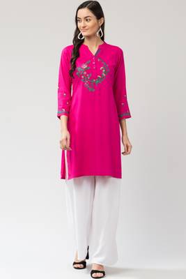 MRC Women's Embroidered Kurti 1