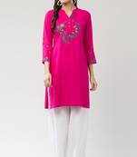 MRC Women's Embroidered Kurti