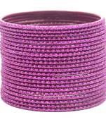 Purple bangles-and-bracelets