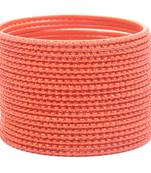 Orange bangles-and-bracelets