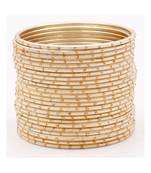 White bangles-and-bracelets