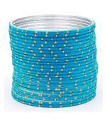 Blue bangles-and-bracelets