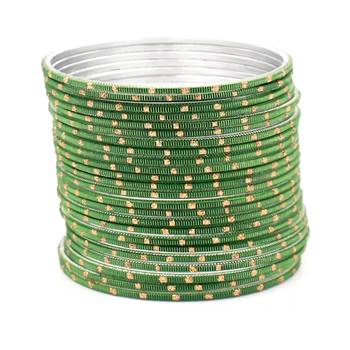Green bangles-and-bracelets 1
