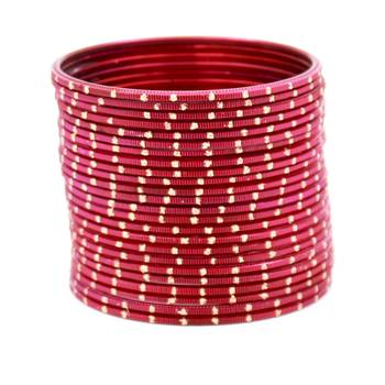 Maroon bangles-and-bracelets 1