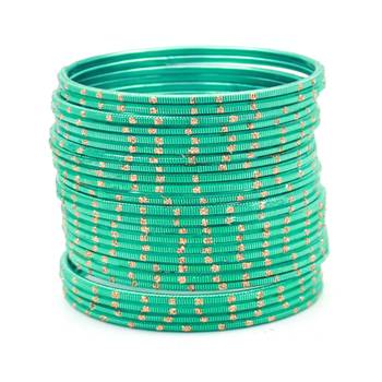 Green bangles-and-bracelets 1