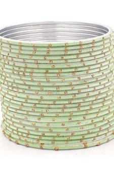 Green bangles-and-bracelets