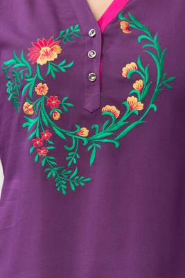 MRC Women's Embroidered Kurti 5