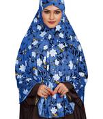 JSDC Namazi Wear Floral Printed Stitched Spun Lycra Chaderi Hijab Without Sleeves