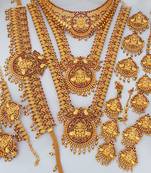 Gold bridal-kamarband