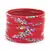 Red bangles-and-bracelets