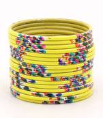 Yellow bangles-and-bracelets