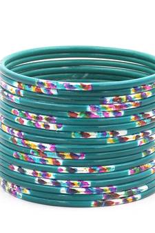 Green bangles-and-bracelets