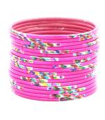 Pink bangles-and-bracelets